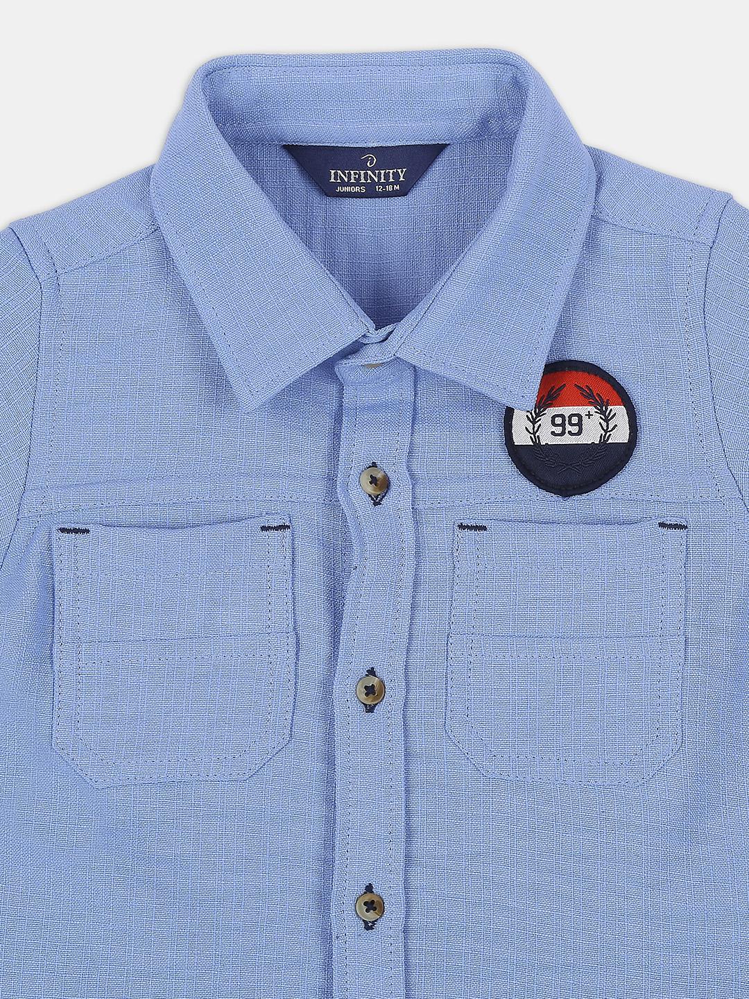 Infinity boys Blue S/S Shirt